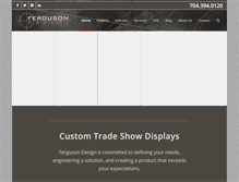 Tablet Screenshot of fergusondesign.com